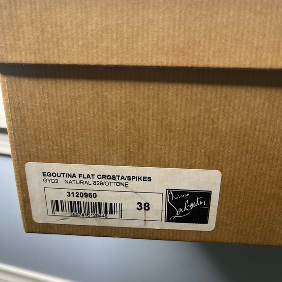 CHRISTIAN LOUBOUTIN Spiked Boots “Flat crosta” - Picture 11 of 13